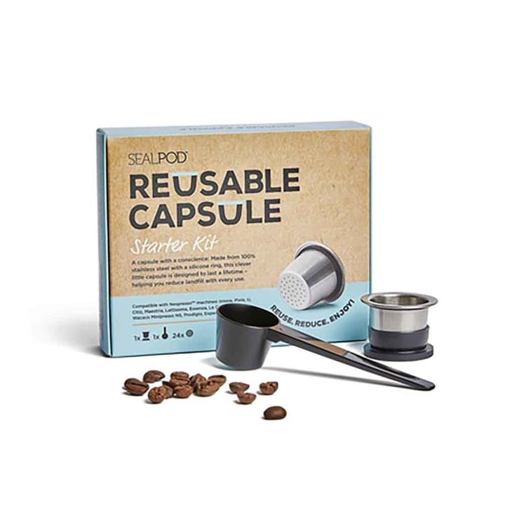 SealPod Reusable Coffee Capsules Starter Pack