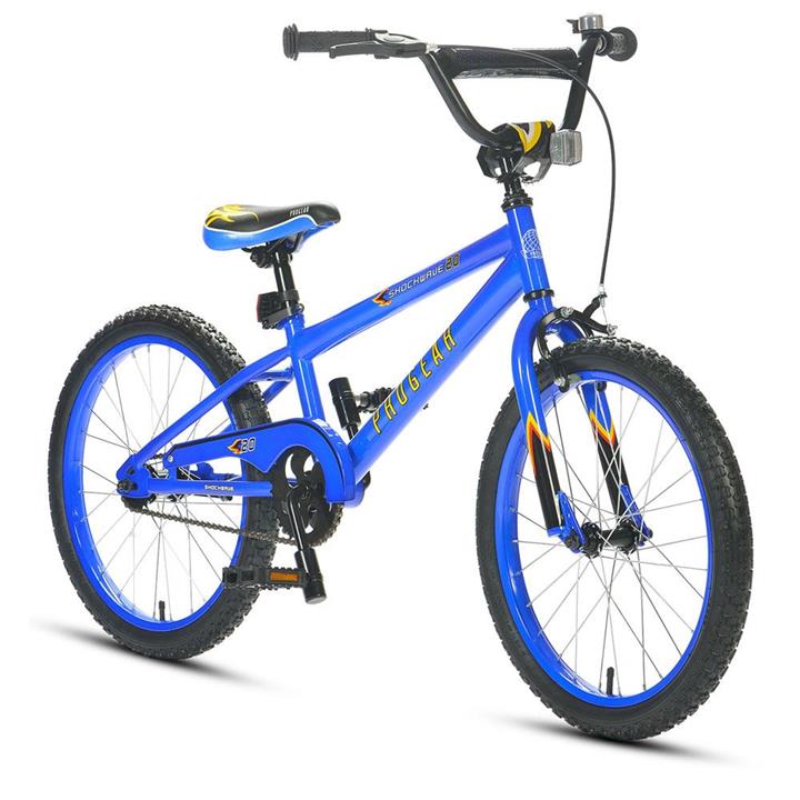 Shockwave Click N Go 20 inch Boys Blue Bike