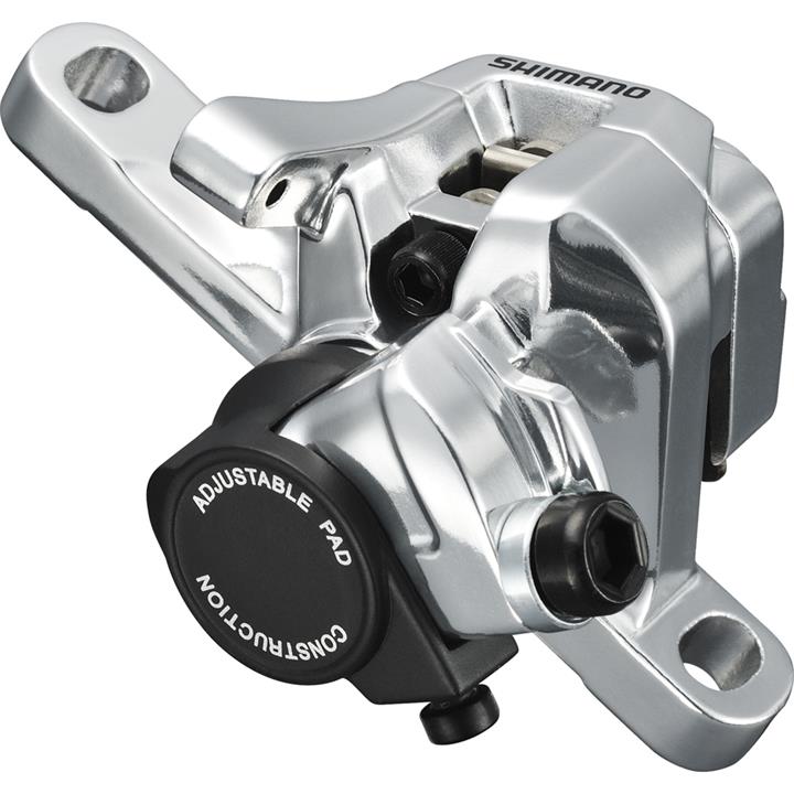 Shimano BR-R517 Mechanical Disc Caliper - Front - IS or Post Mount - Silver