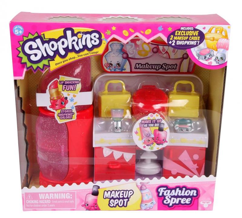 Shopkins Fashion Spree Theme Pack Playsets - Make-up Spot