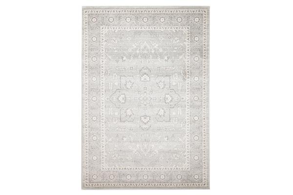 Silver Flower Transitional Rug 400x300cm