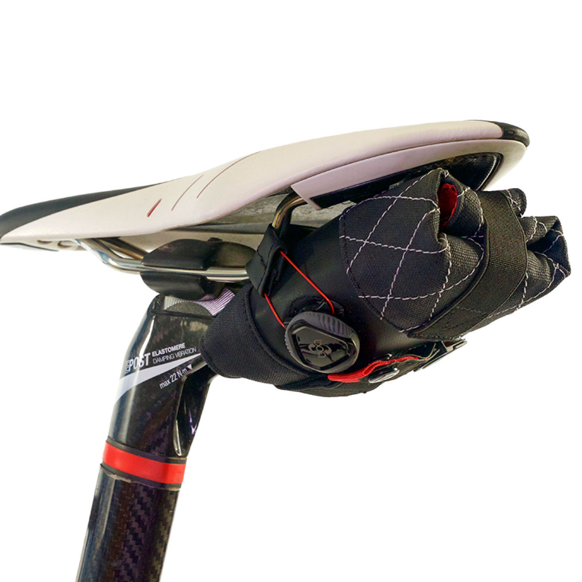 Silca Seat Roll Premio - One Size Black | Saddle Bags