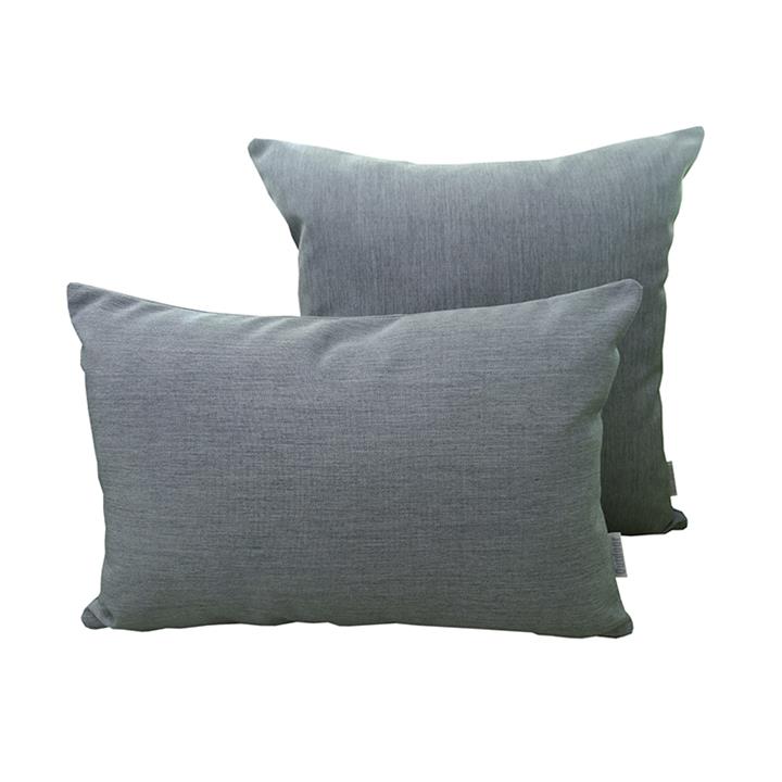 Silver Grey | Sunbrella Fade and Water Resistant Outdoor Cushion