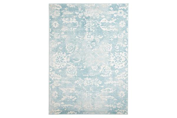 Skyline Blue Transitional Rug 400x300cm