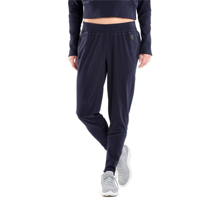 Skins Activewear Women's Spade Light Fleece Tapered Pants - Harbour - L - Harbour