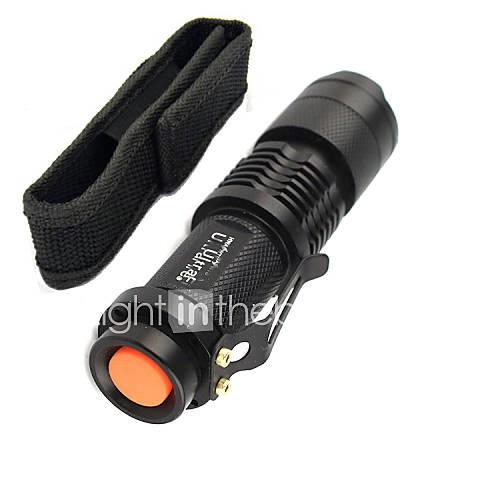 SK68 LED Flashlights / Torch LED 2000lm 3 Mode Zoomable / Adjustable Focus / Impact Resistant Camping / Hiking / Caving / Everyday Use /