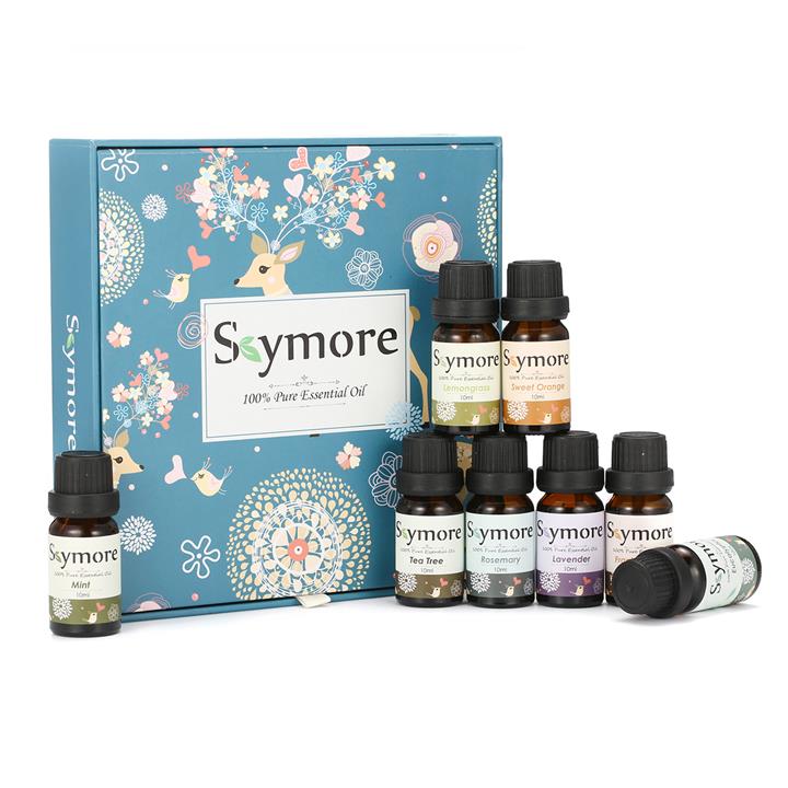 Skymore Top 8 Pure Essential Oils Set