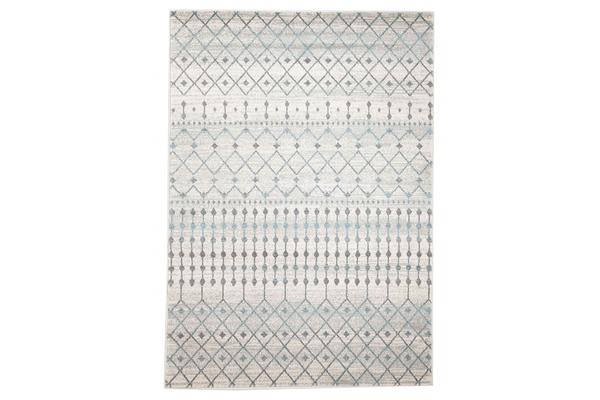 Slate White Transitional Rug 400x300cm