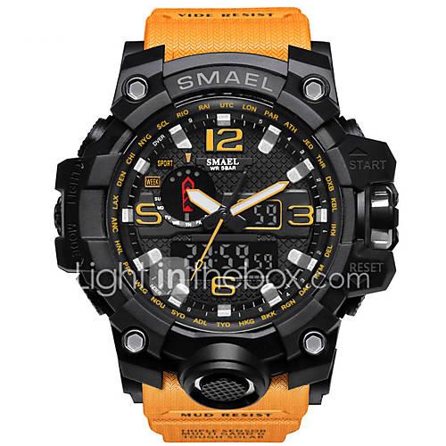 SMAEL Men's Digital Wrist Watch / Bracelet Watch / Military Watch / Sport Watch Alarm / Calendar / date / day / Water Resistant / Water