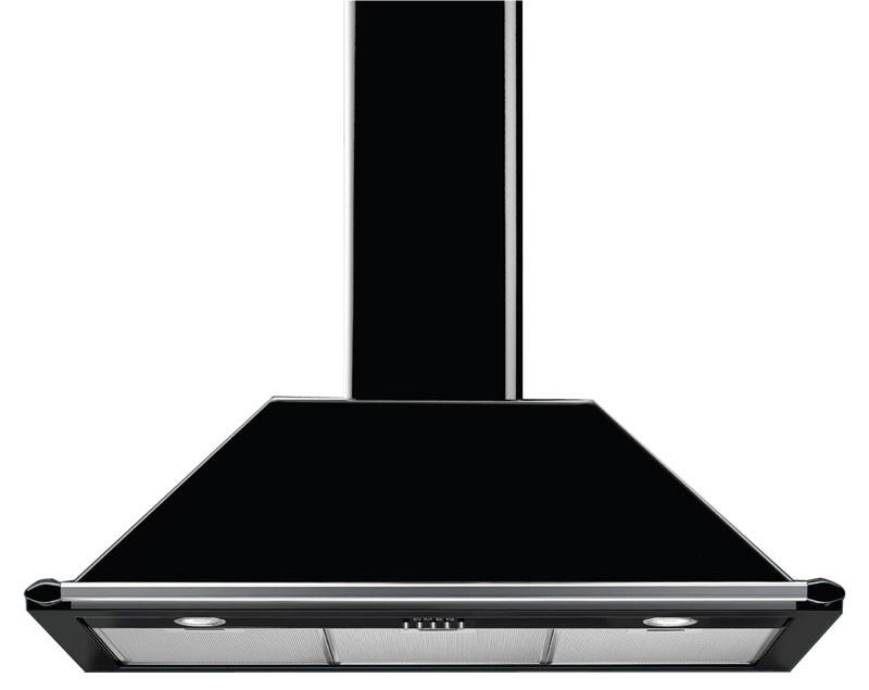 Smeg 110cm Wallmount Rangehood - KT110BLA