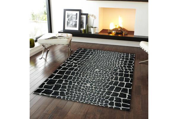 Snake Skin Design Rug 170x120cm