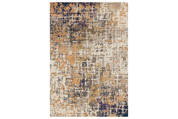 Sonia Contemporary Rug Rust Navy 290x200cm