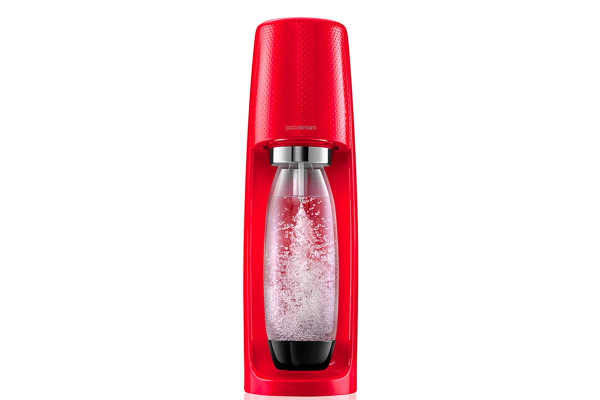 SodaStream Spirit Sparkling Water Maker (Red)