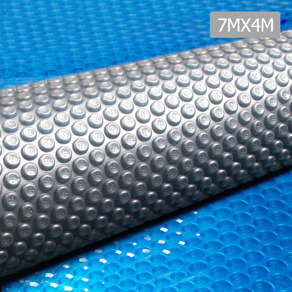 Solar Insulating Swimming Pool Cover Bubble Blanket 7m X 4m