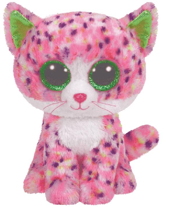 Sophie the Pink Cat (Medium) - TY Beanie Boos