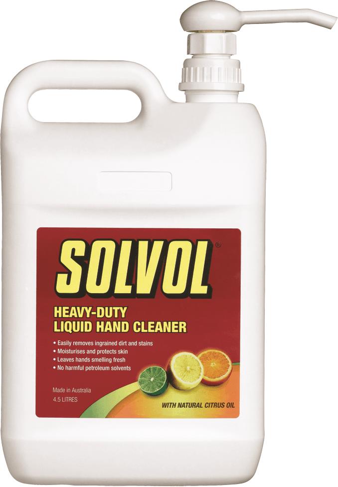 SolvolÂ® Liquid Hand Cleaner - Citrus Pump - 4.5L - 71126