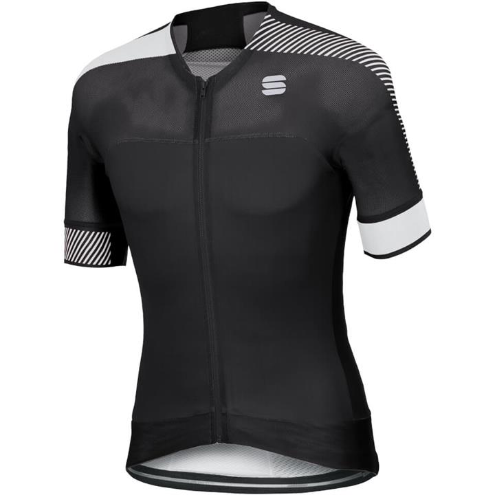 Sportful BodyFit Pro Evo Jersey - Black/White - XL - Black/White