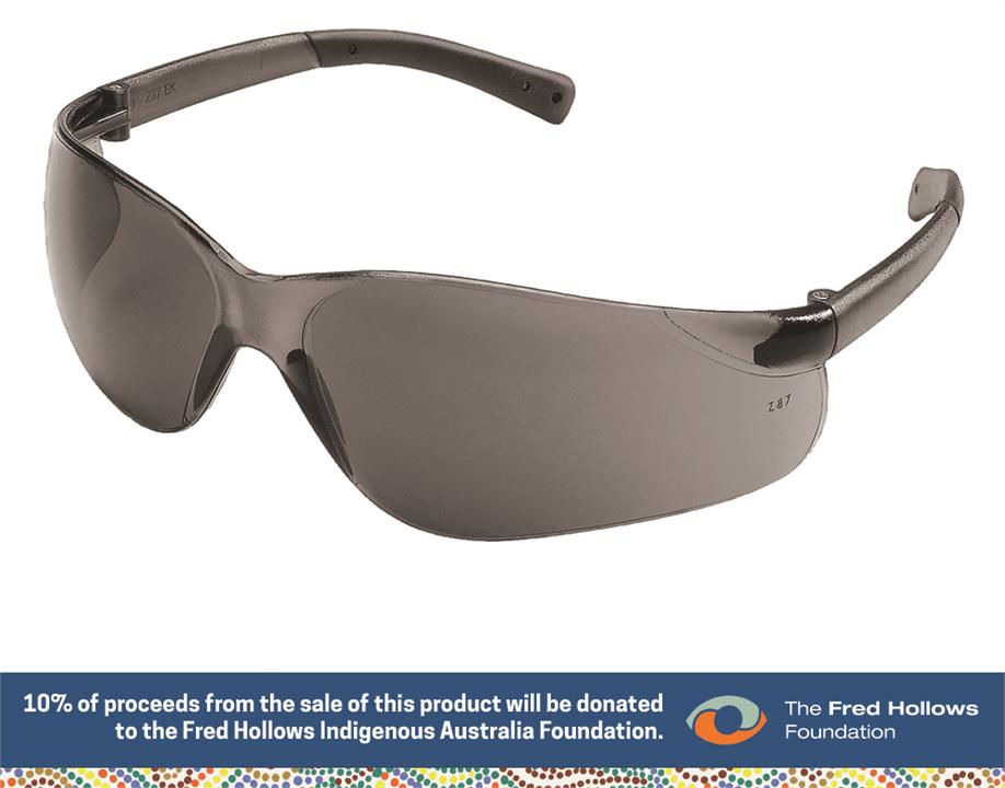 Spectacles - Bearkat - Smoke Grey Frame - Smoke Grey Lens - Anti-fog/Anti-scratch Coating - Prosafe