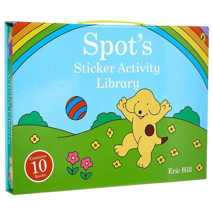 Spot Sticker Activity 10 Book Carrycase by Eric Hill