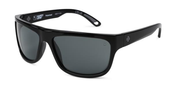 Spy Sunglasses ANGLER Polarized BLACK - HAPPY GREY GREEN POLAR