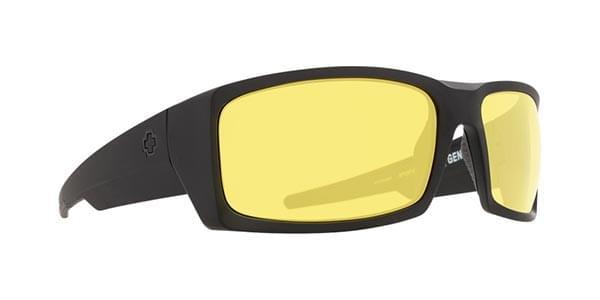 Spy Sunglasses GENERAL General Matte Black Ansi Rx - Happy Yellow