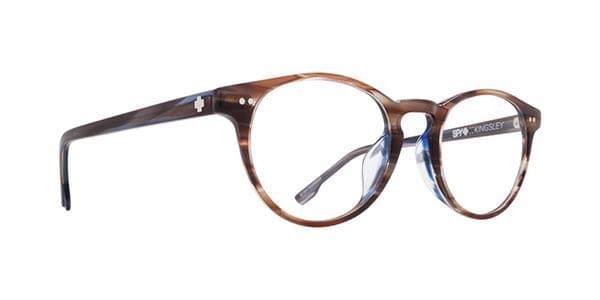 Spy Eyeglasses KINGSLEY Mocha Blue Stripe