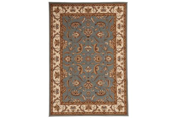 Stunning Formal Floral Design Rug Blue 230x160cm