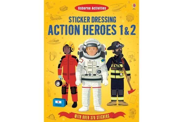 Sticker Dressing Action Heroes 1 and 2