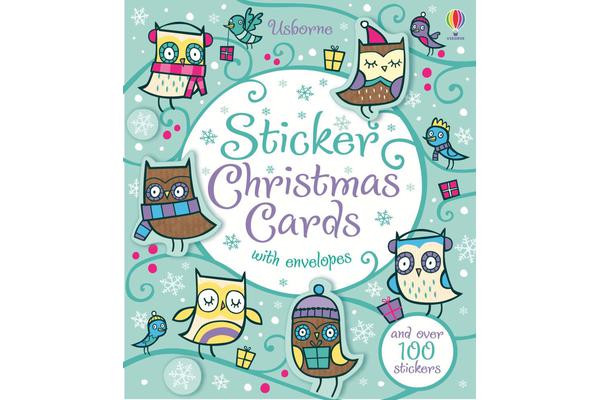 Sticker Christmas Cards