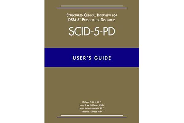 Structured Clinical Interview for DSM-5 (R) Disorders -- Clinician Version (SCID-5-CV)