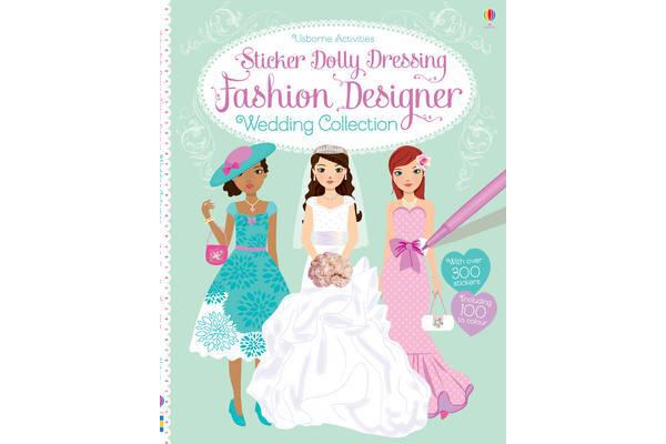 Sticker Dolly Dressing Fashion Designer Wedding Collection