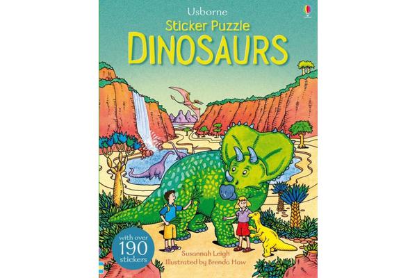 Sticker Puzzle Dinosaurs