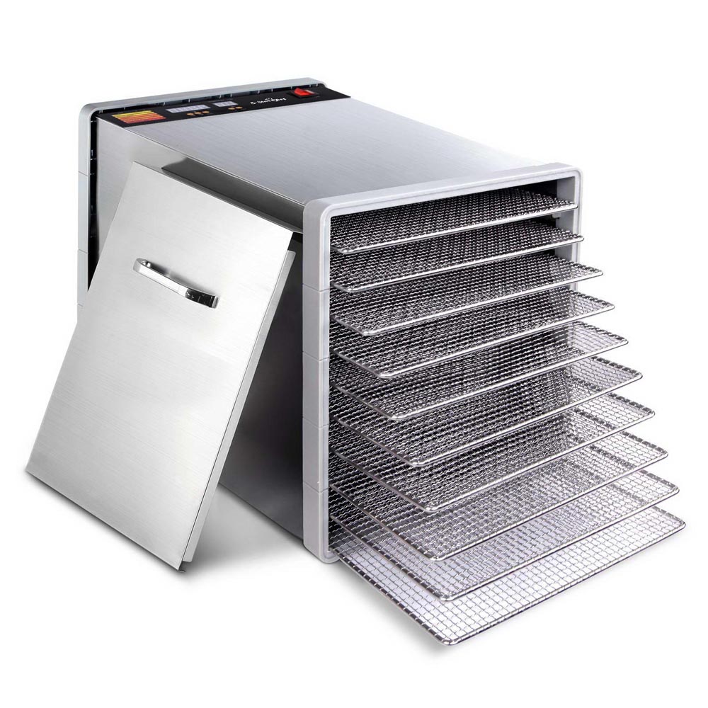 Stainless Steel Food Dehydrator 10 Trays