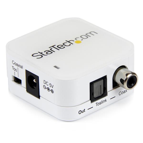 Startech Spdifcoaxtos Two Way Digital Audio Converter Repeater