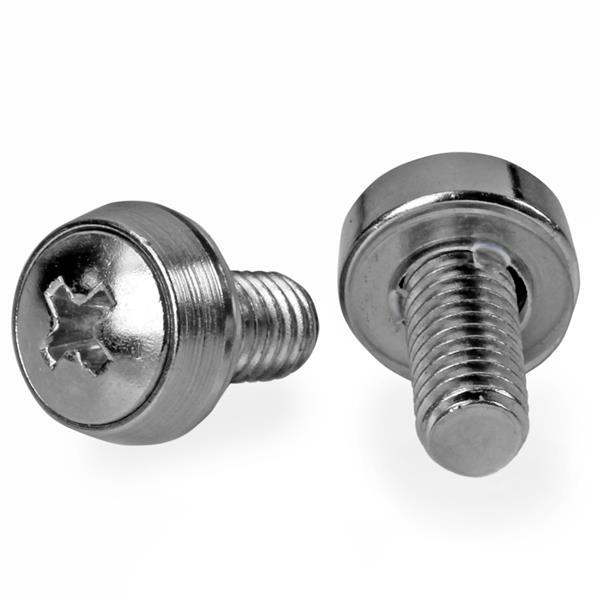 Startech M6 X 12Mm - Mounting Screws For Server Racks - 100 Pack