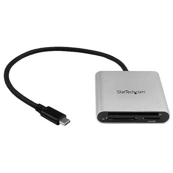 Startech Fcreadu3c Usb 3.0 Flash Multi-Card Reader - Usb-C