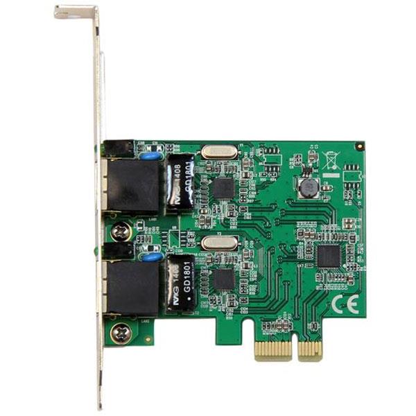 Startech 2 Port Gigabit Pci Express Network Card