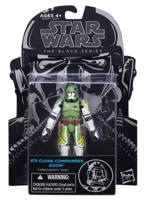 Star Wars 3.75" Black Series Clone Commander Doom by Hasbro