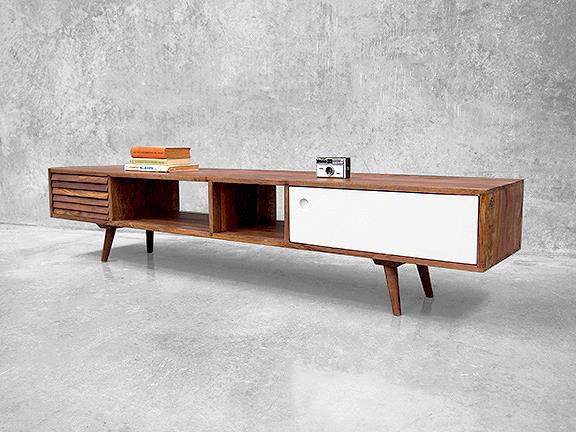 Stefan Danish Entertainment Unit | White