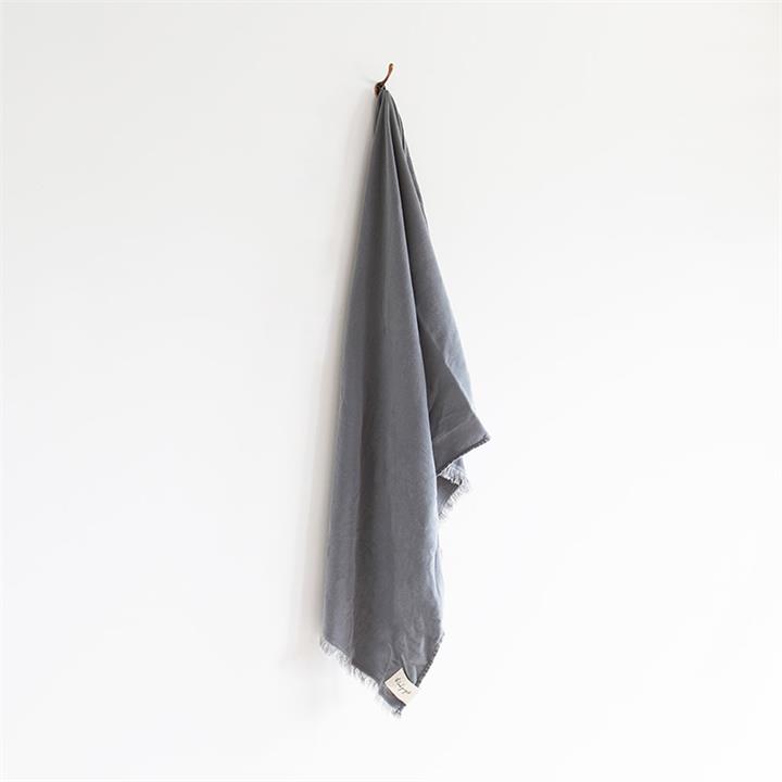 Stonewash Bath Towel | Ash