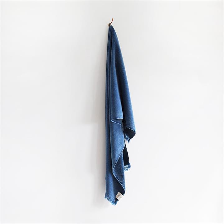 Stonewash Bath Towel | Indigo