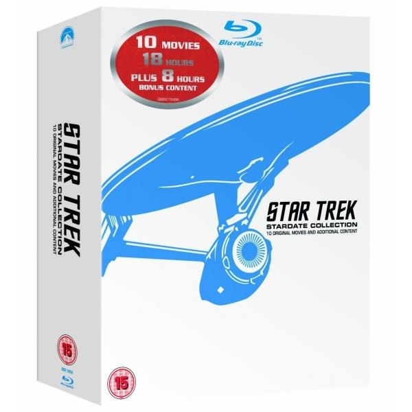 Star Trek Stardate Collection The Movies 1-10 Blu-ray