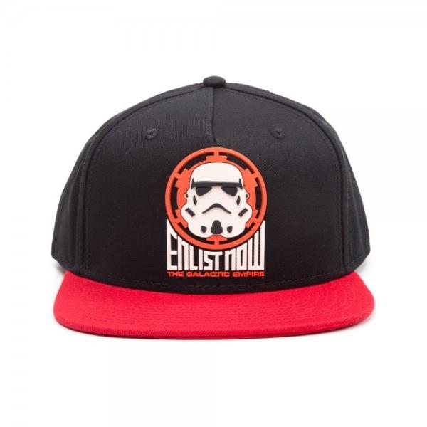 Star Wars Enlist Now! The Galactic Empire Stormtrooper Logo Snapback B