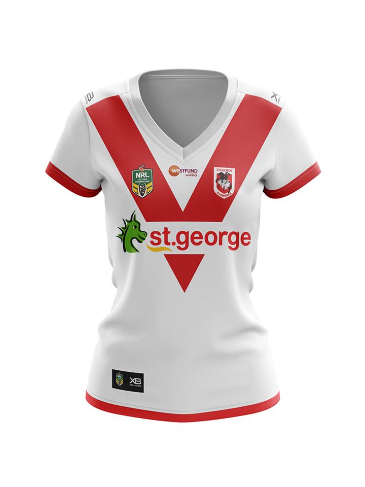 St George Dragons Ladies Home Jersey 2018