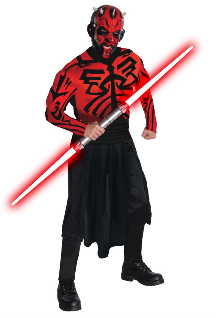 Star Wars Darth Maul Deluxe Muscle Chest Adult Costume