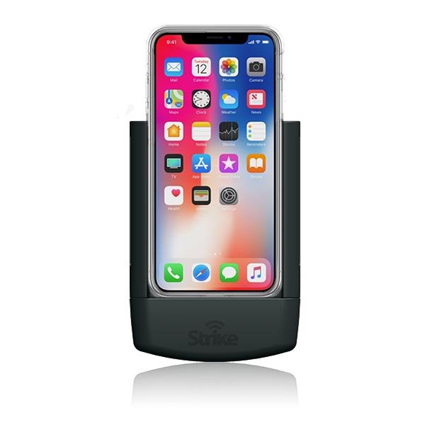 Strike Alpha Apple iPhone X Car Cradle with Strike case