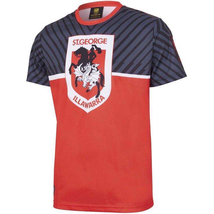 St George Illawarra Dragons 2018 Men's Sublimated T-shirt