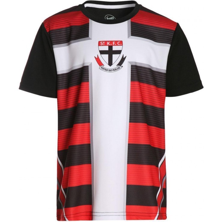 St Kilda Saints Kid's Sublimated Tee