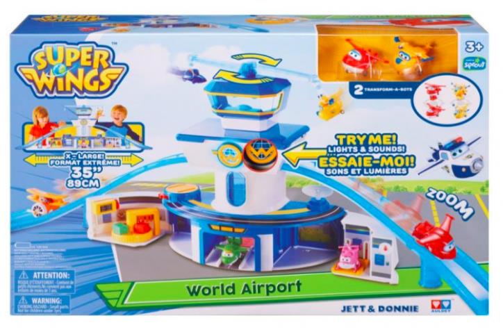 Super Wings World Airport Play Set