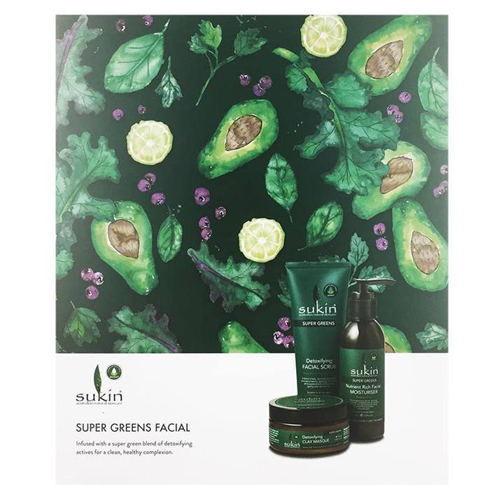 Sukin Super Greens Facial Pack